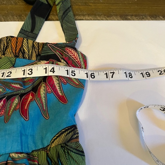 NWOT Farm Rio size S Totally Tuiuiu sweetheart maxi dress - Picture 10 of 13